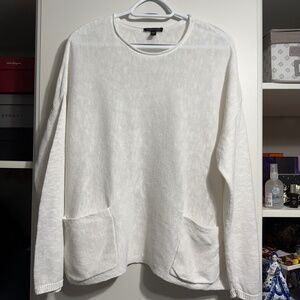 Eileen Fisher, Size L,  56% Organic Linen, 44% Biobaumwolle
